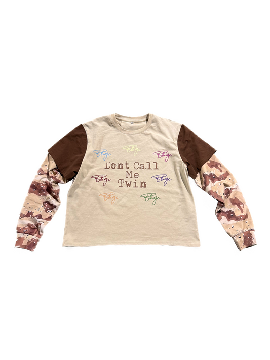 “Don’t Call Me Twin” tee